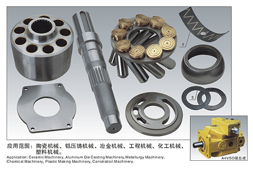 Rexroth A4VSO hydraulic spare parts