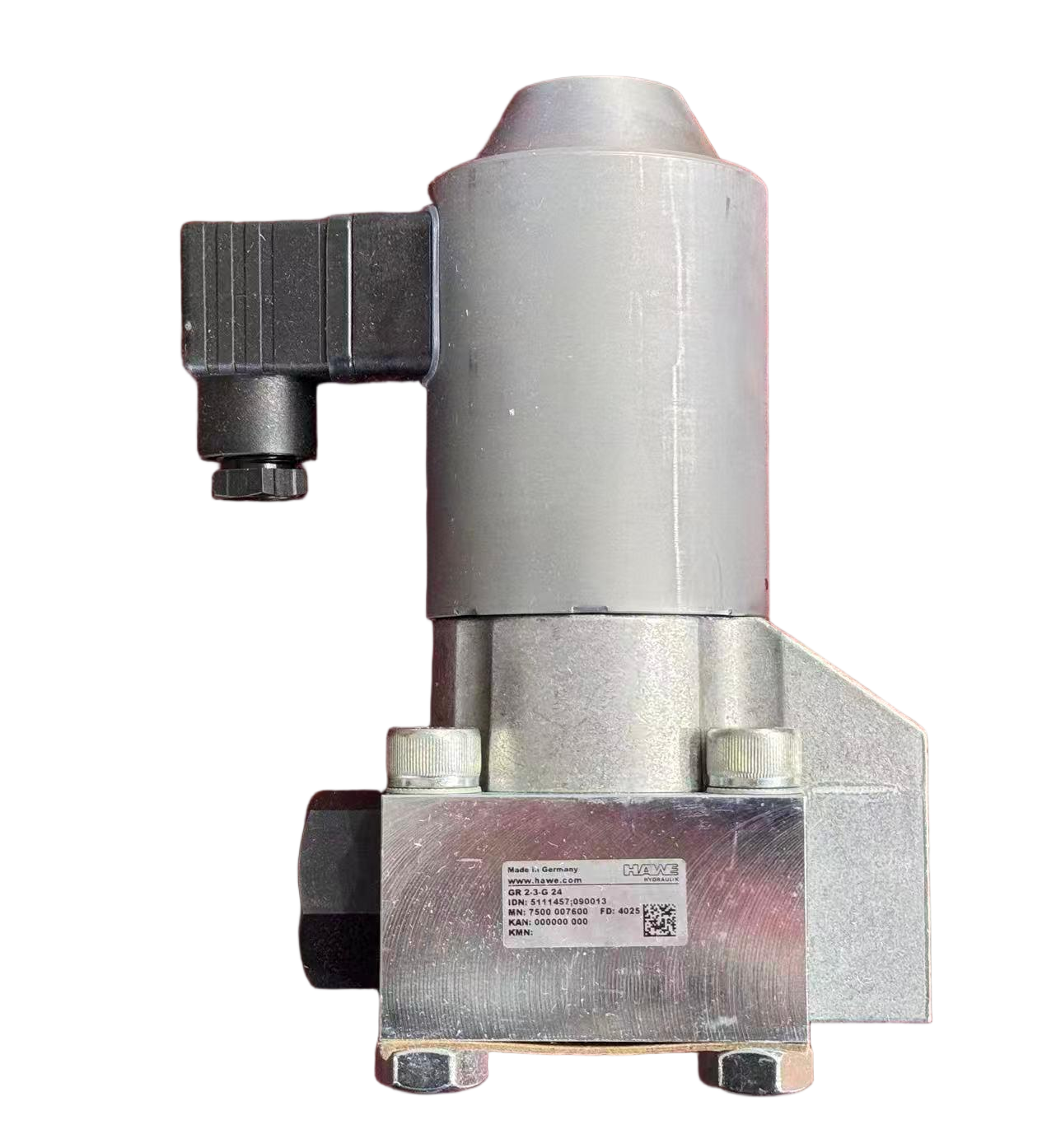 HAWE Electromagnetic Solenoid Valve GR2-3-G24